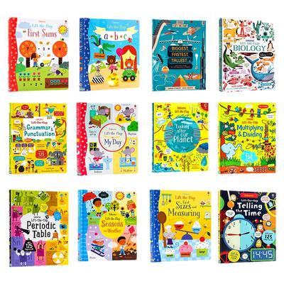 Usborne互动翻翻英语纸板书