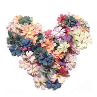 diy手工森系仿真花朵 樱花瓣婚庆墙面装饰布景 胸花头饰 星语之花