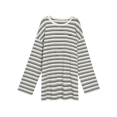 TurnSignal时尚条纹T恤裙