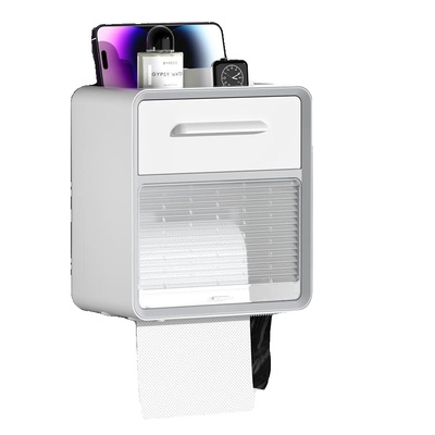 百叶窗壁挂式防水纸巾盒