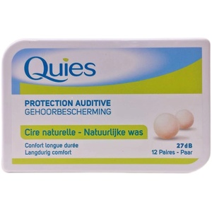 法国Quies蜡丸专业降噪隔音耳塞防噪音男女士学生睡觉睡眠静音