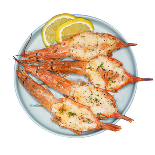 大洋世家 阿根廷红虾鲜活船冻海鲜大虾南美红对虾2.1Kg