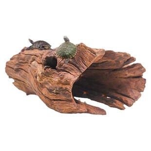 南美缸沉木紫柚木树桩树洞精品大号天然乌龟晒台爬宠造景躲避洞屋