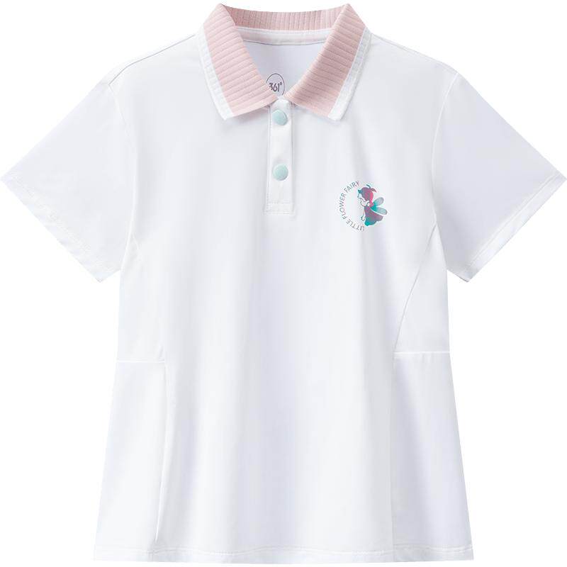 361°童装女童短袖POLO衫
