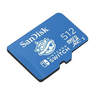 sandisk闪迪512g TF卡switch任天堂游戏内存卡高速micro sd存储卡