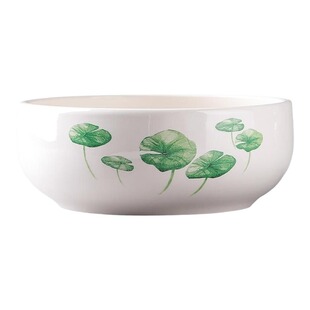 水仙花盆陶瓷大号清仓无孔铜钱草专用一叶莲碗莲盆多肉大口径水培