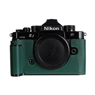 cam-in 尼康ZF保护套复古半套swift牛皮相机套Nikon ZF手柄底座壳