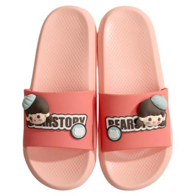 钟意美佳卡通情侣PVC面EVA底凉拖