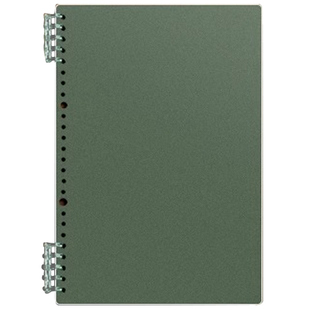 英语本16k活页加厚双色中小学生儿童作业透明皮硬封面本子批发B5