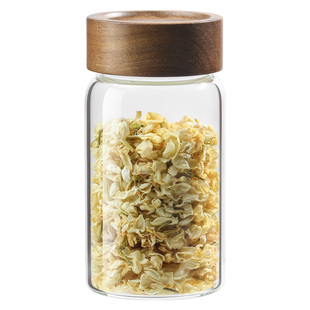 茶叶密封罐玻璃迷你便携食品级咖啡粉保存罐小号咖啡豆分装储存罐