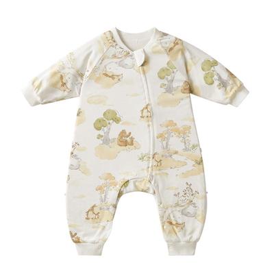 KUB可优比婴儿睡袋春秋儿童纱布竹棉秋款宝宝四季恒温睡衣秋季