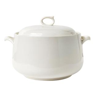 陶瓷猪油罐油泼辣子罐有盖调料罐居家用耐热汤盆炖盅锅圆白瓷加厚