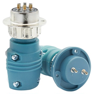 航空插头插座公母防爆工业级对接头2/6/7/9芯送丝机电缆航连接器