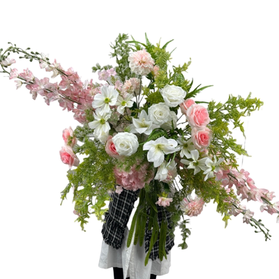 仿真花装饰挂花婚礼现场背景墙花