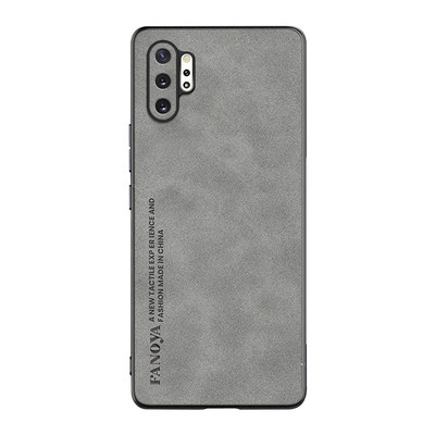 适用三星note10十羊巴皮手机壳