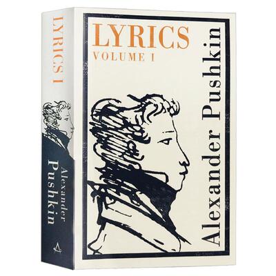 普希金诗选 英文原版 Lyrics 俄罗斯文学之父 假如生活欺骗了你作者 普希金 Alexander Pushkin 进口世界文学名著书 进口英语书
