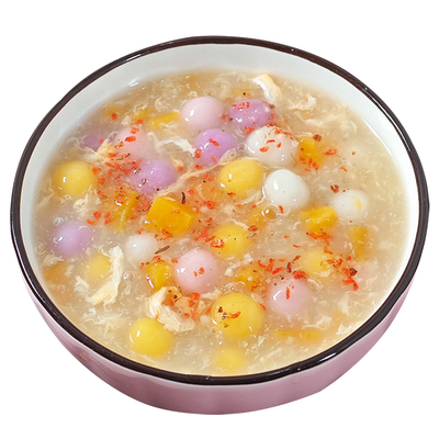 思念四喜小圆子无馅四色酒酿小汤圆元宵252g/袋甜品点心糯米丸子