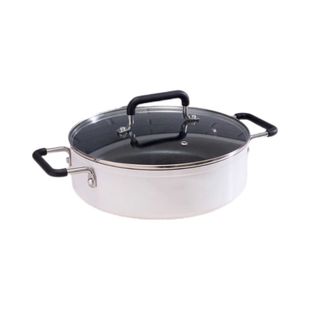 知吾煮汤锅米家同款平底锅电磁炉专用家用不粘锅电磁炉锅小米锅