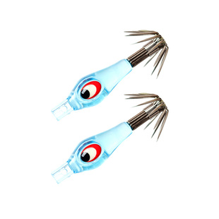 大剑PROGRE真钓爆钓火箭吹筒钩鱿鱼钩紫外线夜光木虾路亚假饵土炮