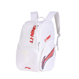 李宁羽毛球包球拍双肩包大容量网球拍背包男女款2026新款运动背包