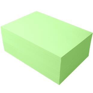 绿色a4打印纸 浅绿色70g 80g彩色复印纸A5批发办公用品彩纸a四整箱彩色A4复印纸手工折纸70克 浅绿500张