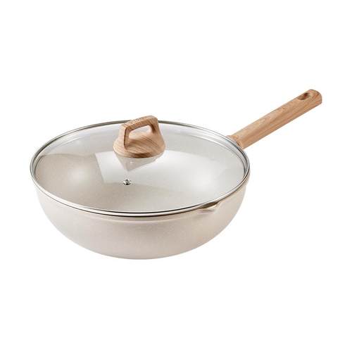 苏泊尔锅具套装全套家用炒锅煎锅奶锅不粘锅组合电磁炉通用三件套