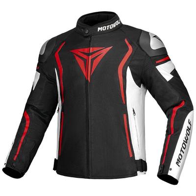 摩多狼男女夏季防摔透气骑行服