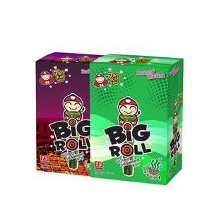 陈哲远代言TaoKaeNoi老板仔旗舰店泰国进口儿童即食海苔卷45g*2盒