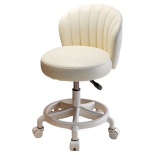 电脑椅小型奶油风化妆椅家用女生卧室梳妆台化妆椅升降转椅万向轮