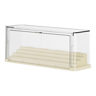 周边桌面谷子多层架子置物架阶梯防尘展示架吧唧桌面收纳盒徽章