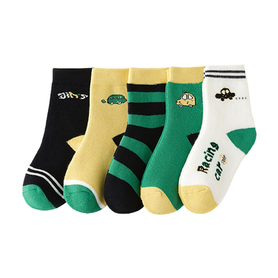 儿童袜子冬季加厚男童女童保暖毛圈纯棉秋冬款婴儿宝宝加绒中筒袜