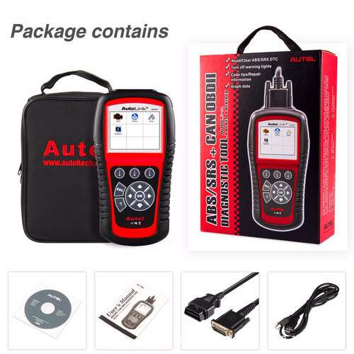 道通AUTEL AL619汽车ABS/ARS诊断发动机检测清除错误码