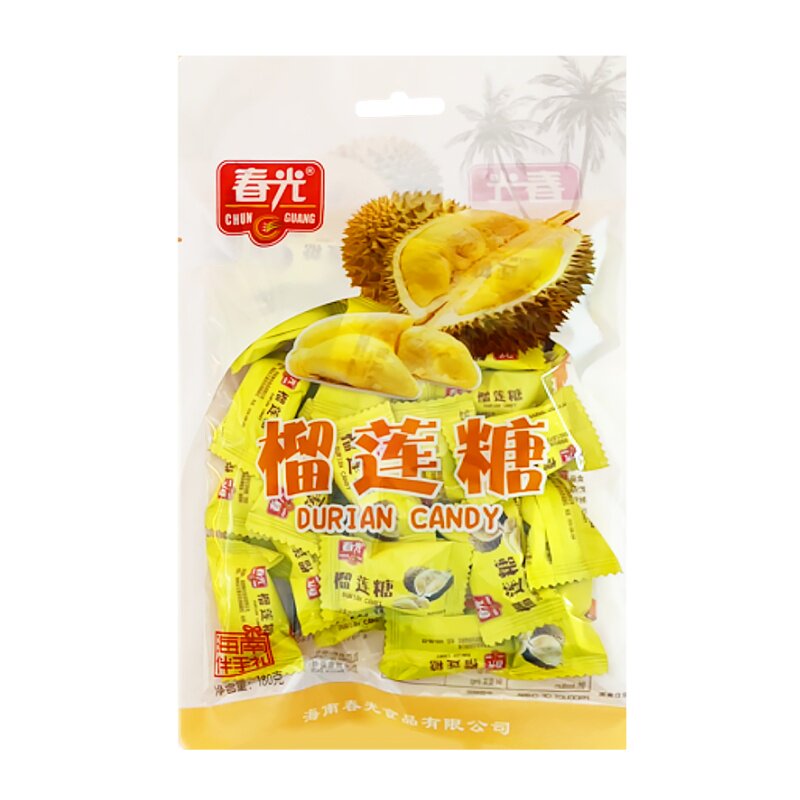 春光榴莲糖180g海南特产