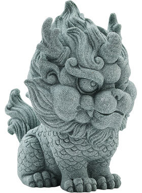 逗兽香插青砂石可爱萌物