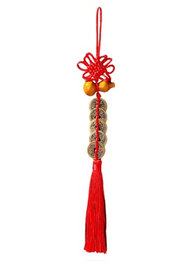 铜钱古币压门槛吉祥中国结