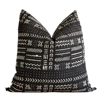 西非马里泥染古布艺术珍藏抱枕