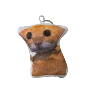 阿米嘎蒂朵喵喵毛绒语音发声挂件按下唱歌创意书包挂饰搞怪小玩具