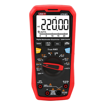 自动量程优利德数字万用表