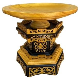 宴王套川头组合高档果盘供盘供水杯佛前供奉花瓶供五贡敬茶台烛台