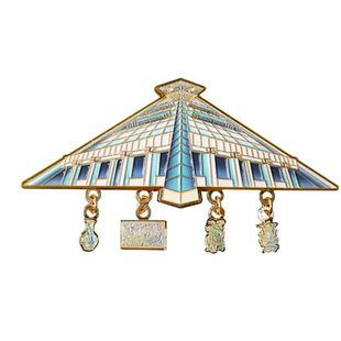 河南博物院西出口地标打卡冰箱贴景点地标文化创意旅游纪念礼品