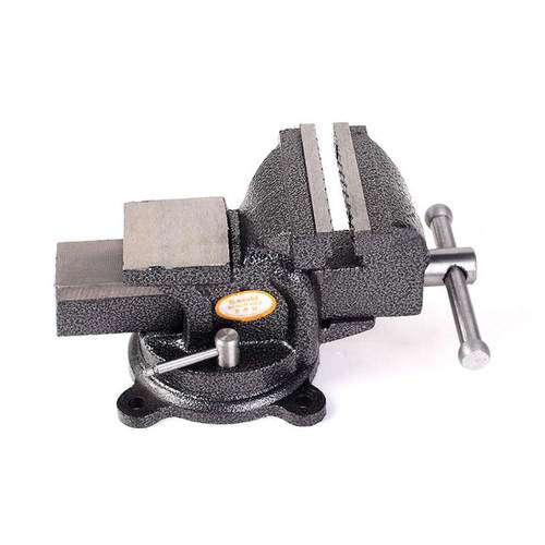 雅赛崎重型加厚台虎钳台钳带砧台台虎钳精密老虎钳 平口钳桌虎钳