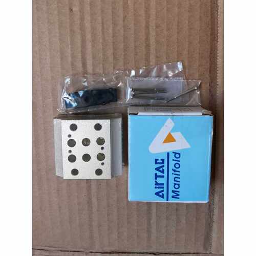 〔议价-可维修〕AirTAC/亚德客汇流板底座7V0500M2F 保全新原装