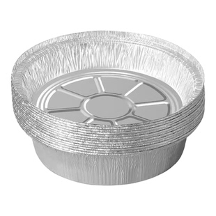 空气炸锅专用锡纸盘烤箱铝箔盘锡纸垫器烧烤盘锡箔盘披萨饼底托碗