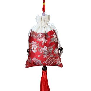 竹炭包汽车用新车除甲醛除异味活性炭包车内饰品摆件复古国风挂件