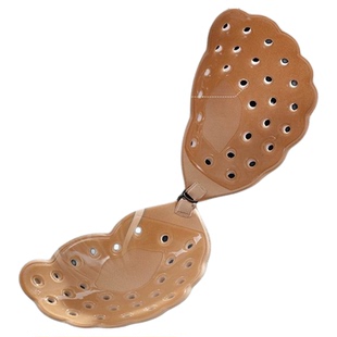 大码胸贴防下垂聚拢文胸上托提拉吊带婚纱用透气薄款无痕隐形乳贴