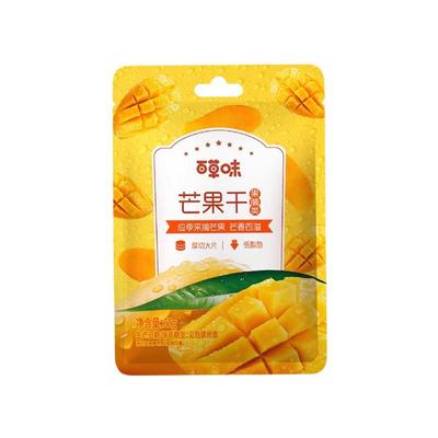 百草味芒果干60g袋装蜜饯水果干