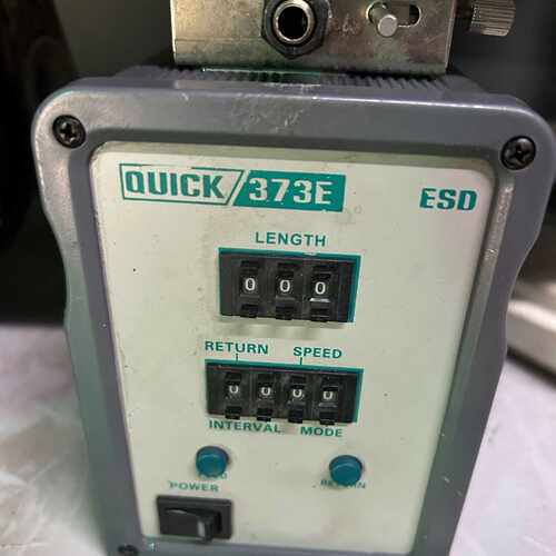 快克焊台，QUICK快克373E自动出锡电焊台/脚踏出锡焊台