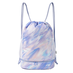 李宁游泳包女士双肩包干湿分离运动防水包游泳专用健身收纳包运动