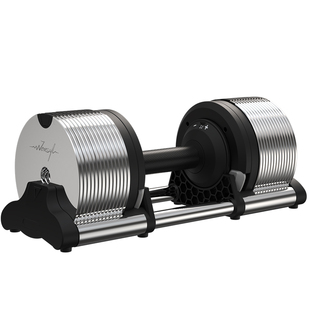 乔森哑铃男士健身家用器材纯钢电镀片快速可调节重量宿舍力量训练