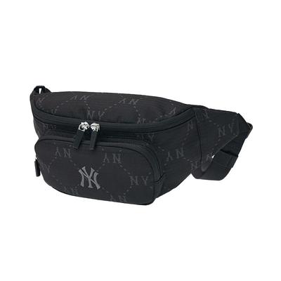 官方满印老花拉链腰包时尚挎包